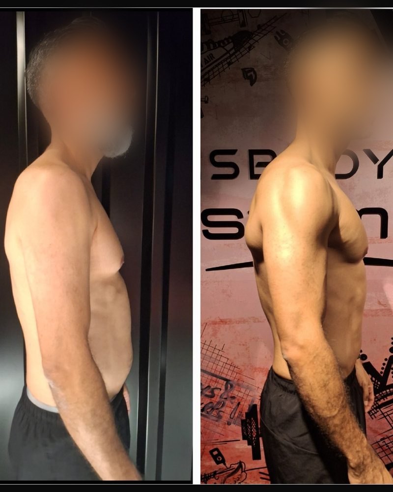 Transformation client, avant et après